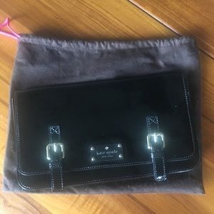 Kate Spade patent leather clutch
